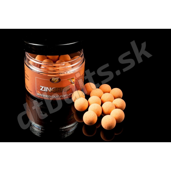 Pop-Up DT Baits ZINGERS WASHED OUT ORANGE HIGH ATTRACT (15 mm)